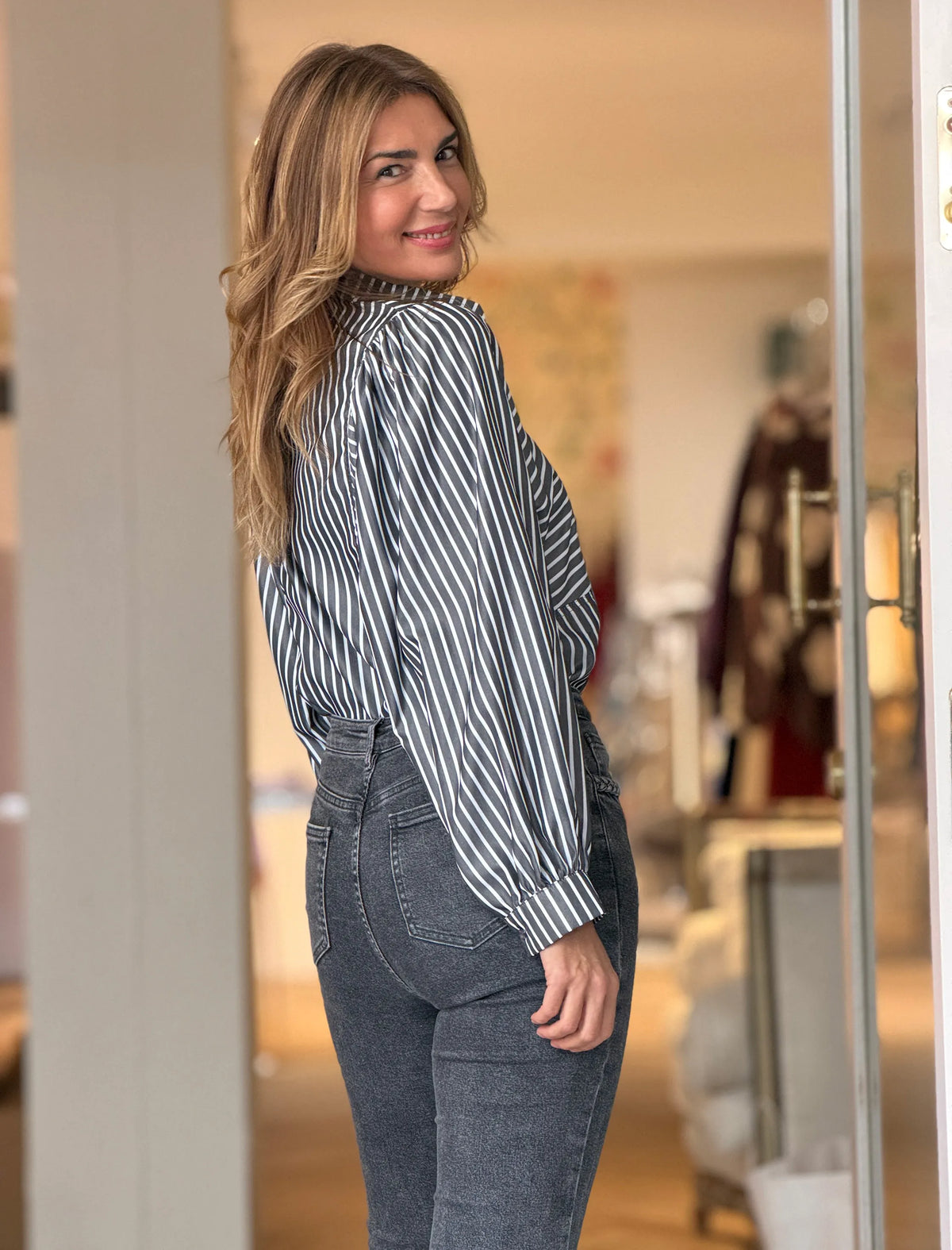 Camisa Diana de Rayas
