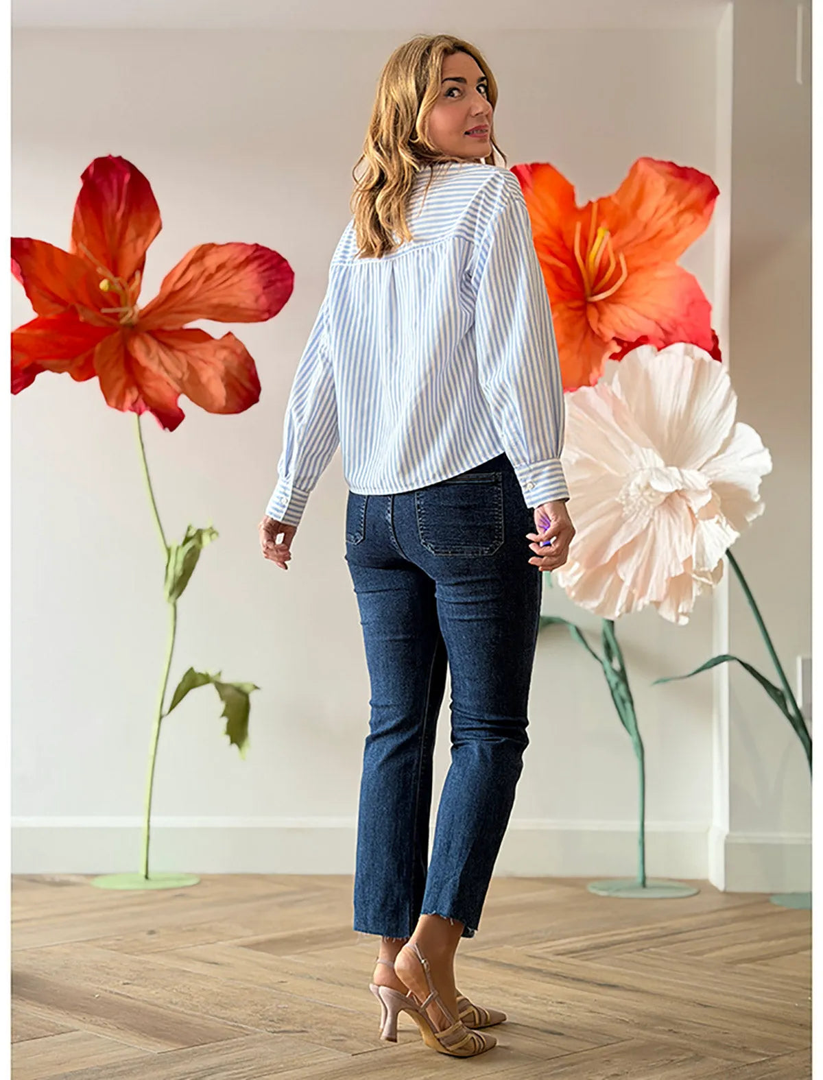 Blusa raya celeste chic