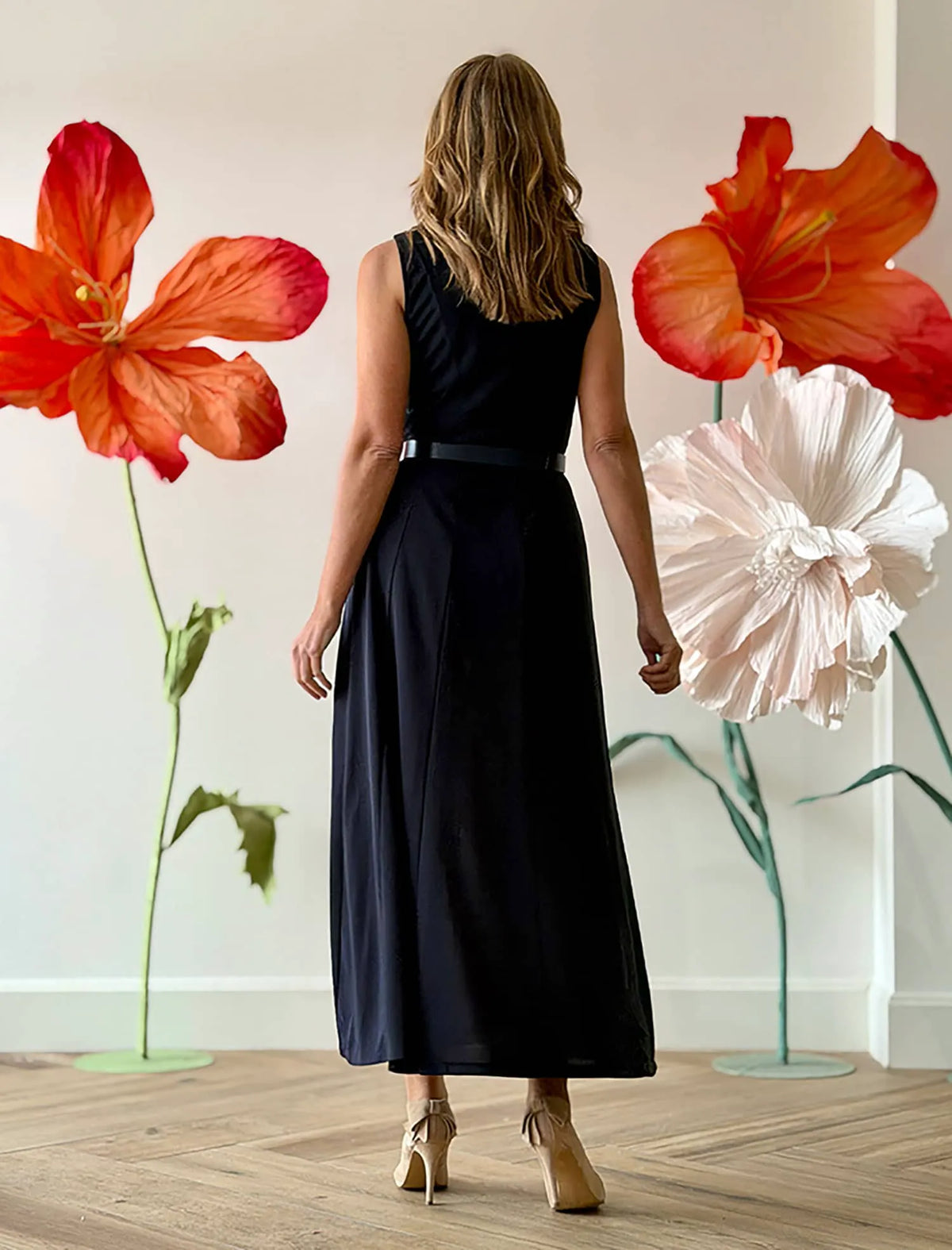 Vestido largo ideal precioso