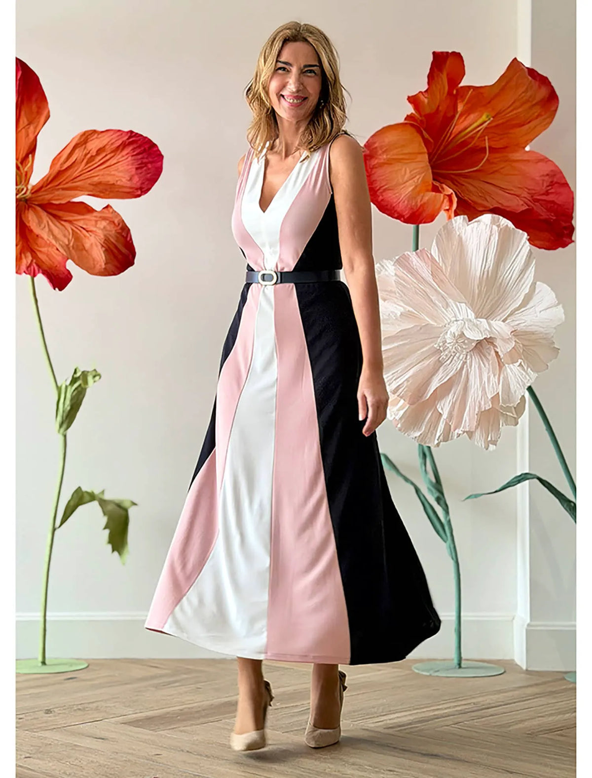 Vestido largo ideal precioso