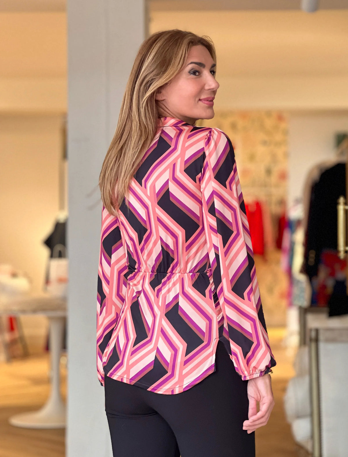 Blusa superfavorecedora elástica