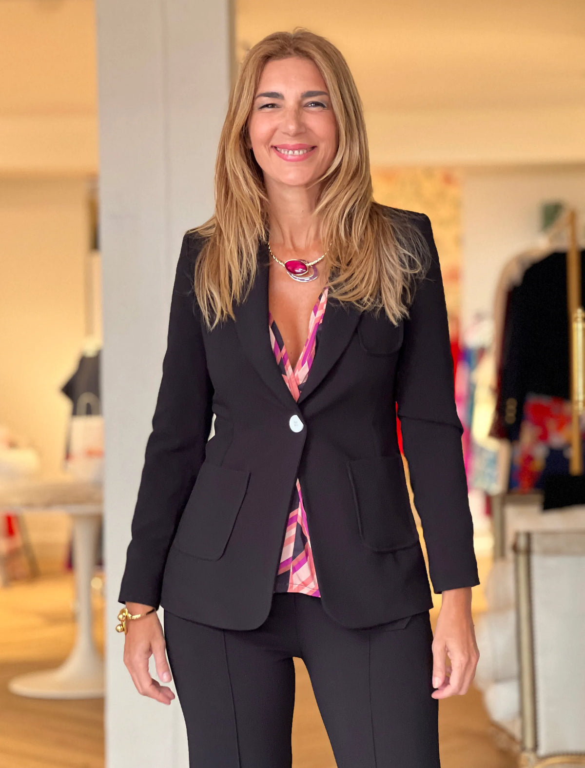 Chaqueta Ideal entallada chic