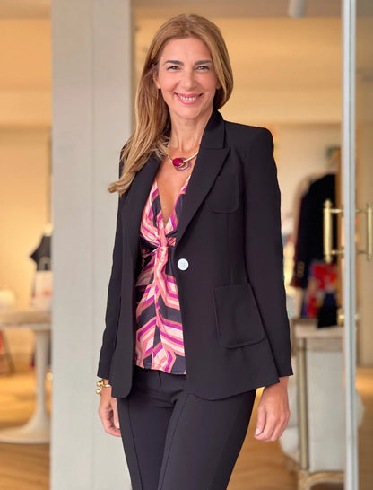 Blusa superfavorecedora elástica