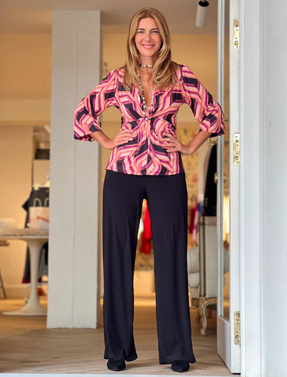Blusa superfavorecedora elástica