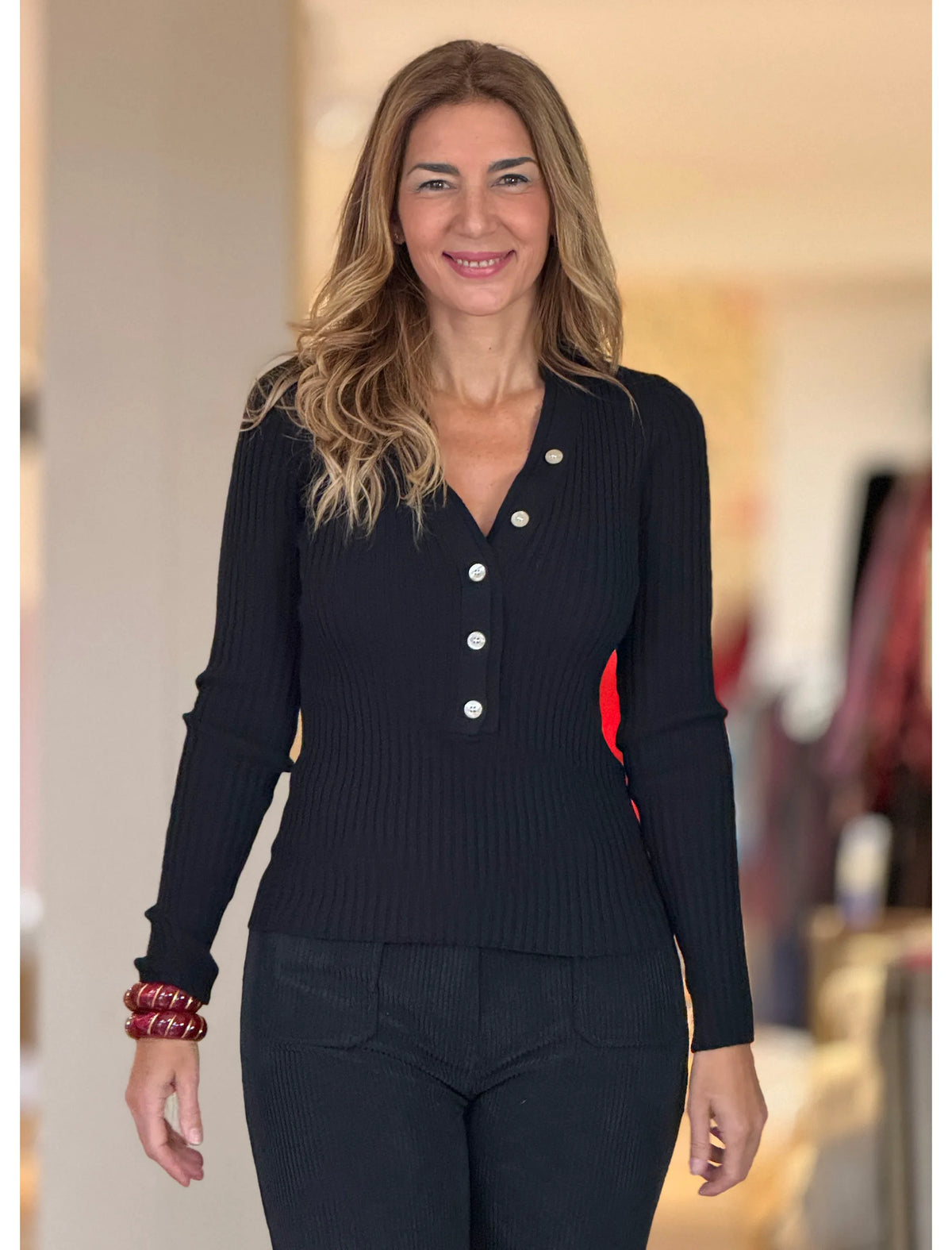 Jersey escote en pico ideal