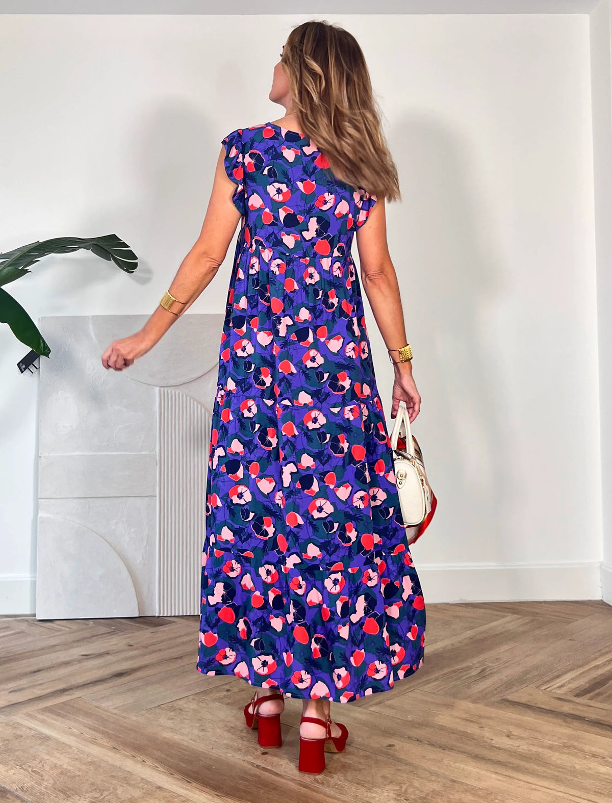 Sandalia Más Cómoda Rojo