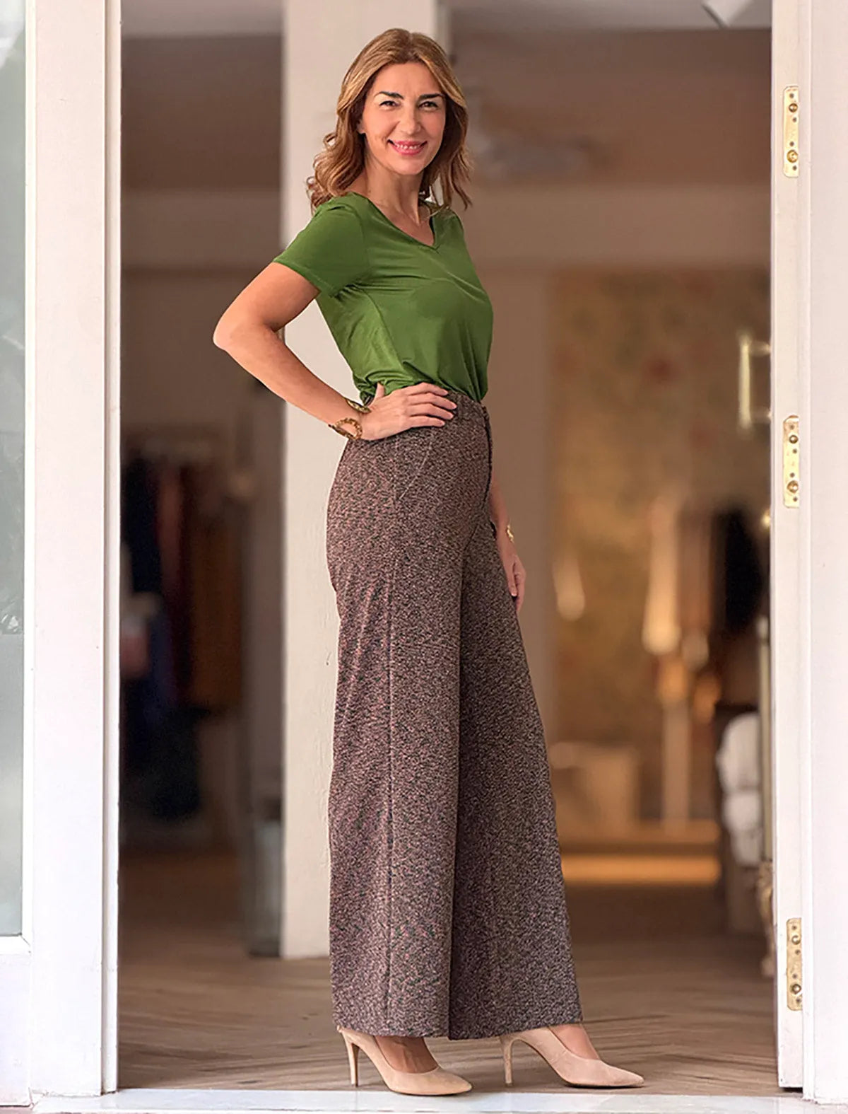 Pantalón Iris verde