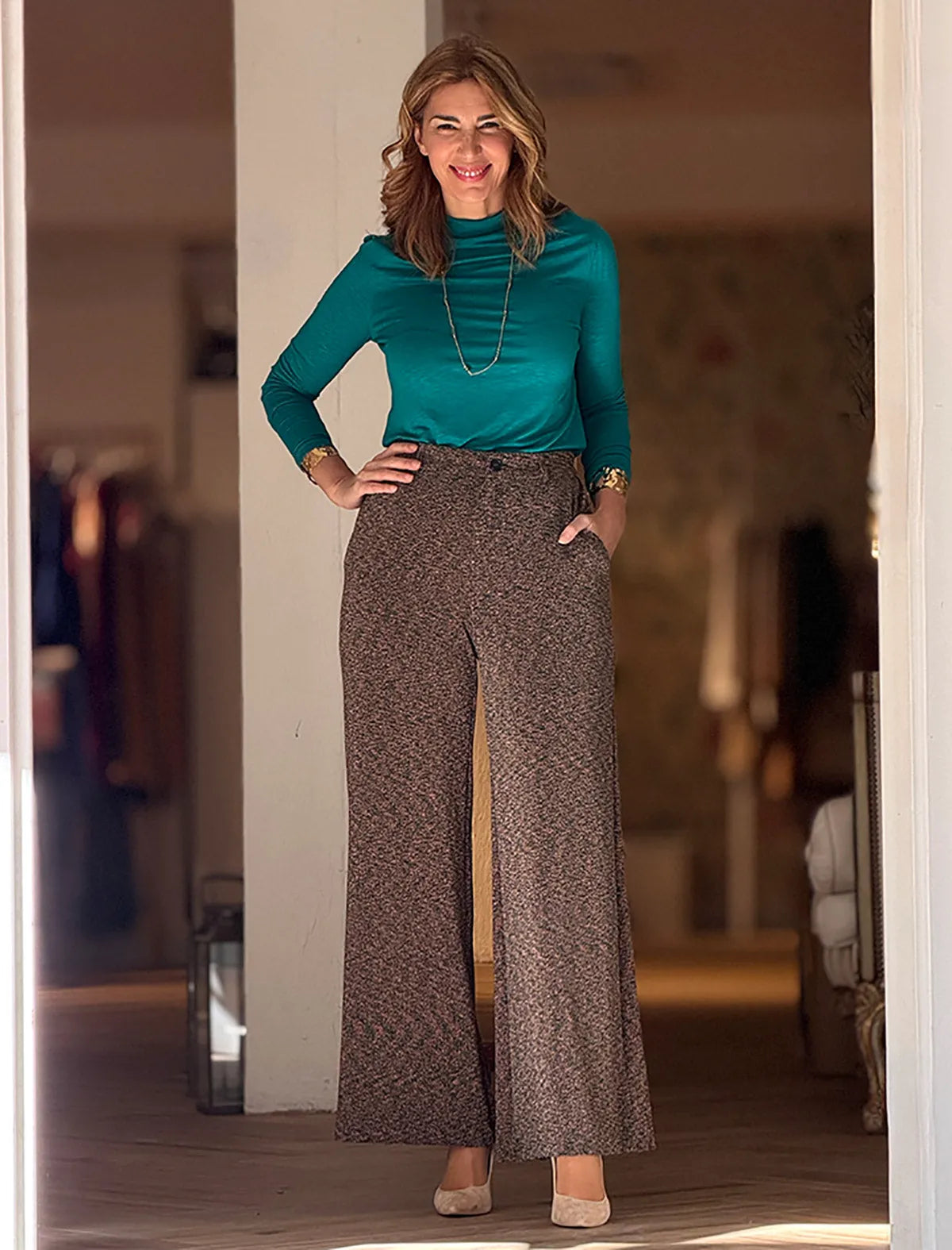 Pantalón Iris verde