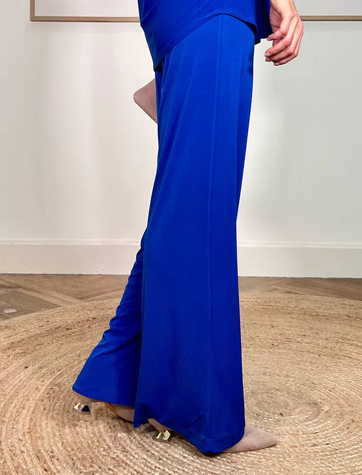 Pantalón Soft favorecedor azul