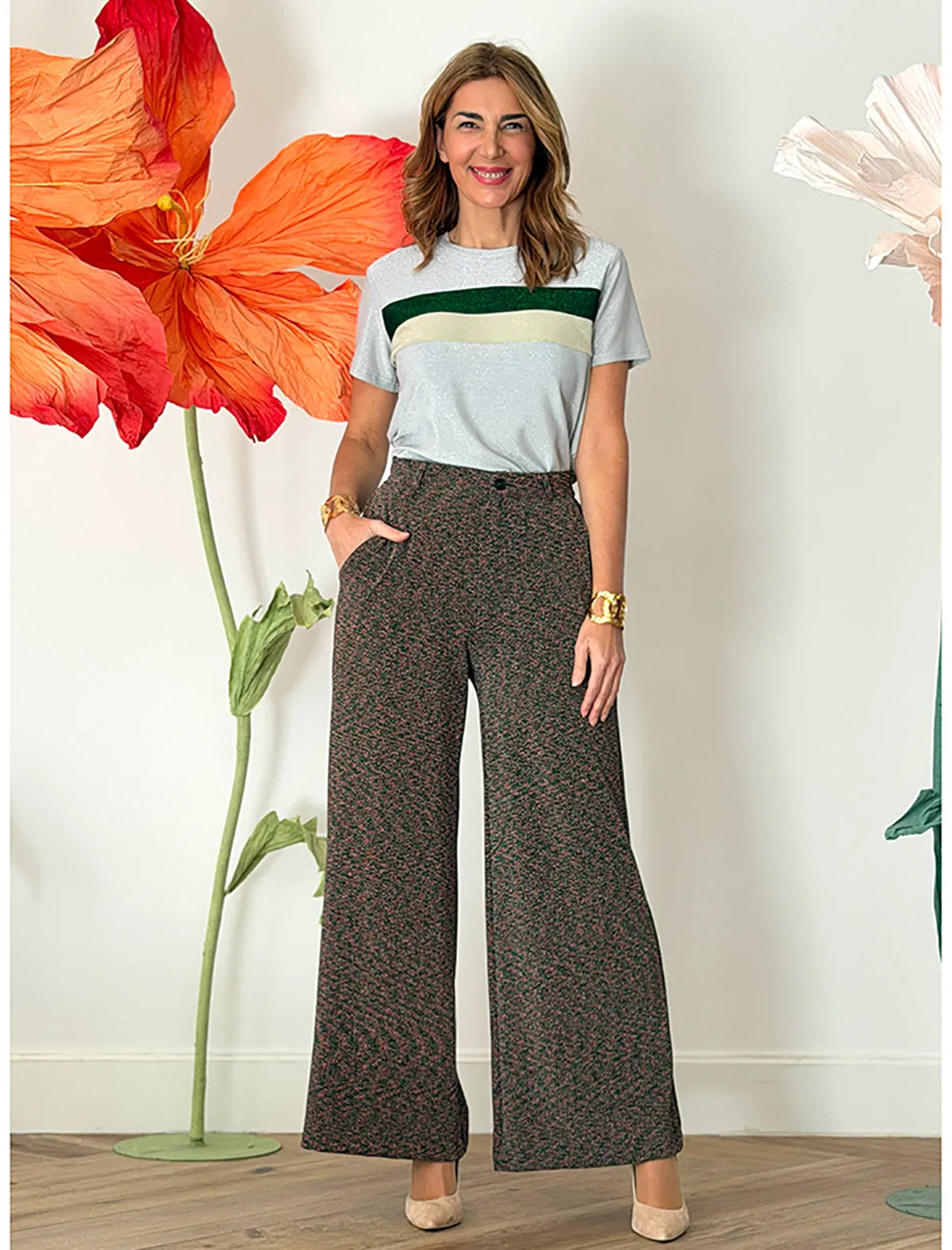 Camiseta listas chic