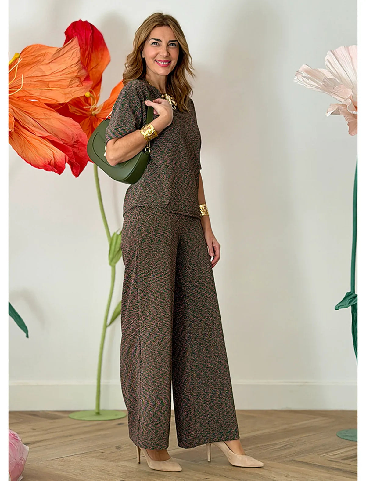 Pantalón Iris verde