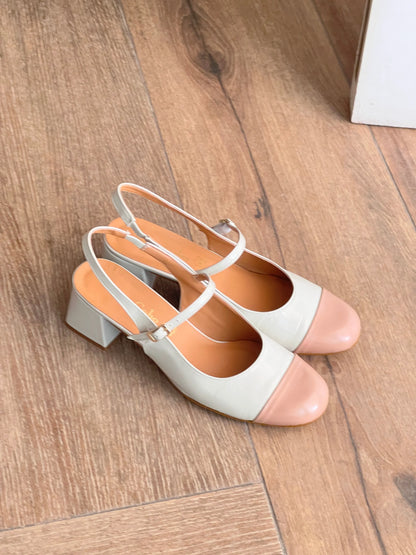 Zapatos Mary Jane Coco hielo/tostado