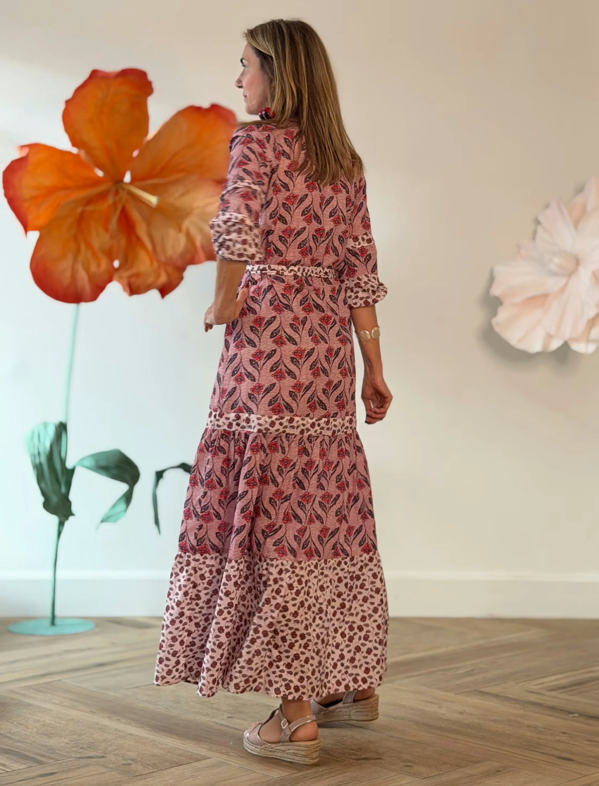 Vestido floral provenza