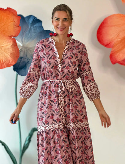 Vestido floral provenza