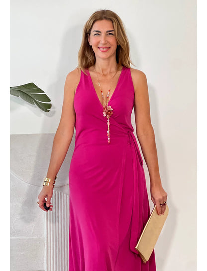 Vestido Muy favorecedor fucsia