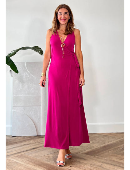 Vestido Muy favorecedor fucsia