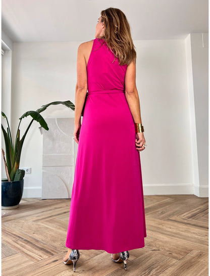 Vestido Muy favorecedor fucsia