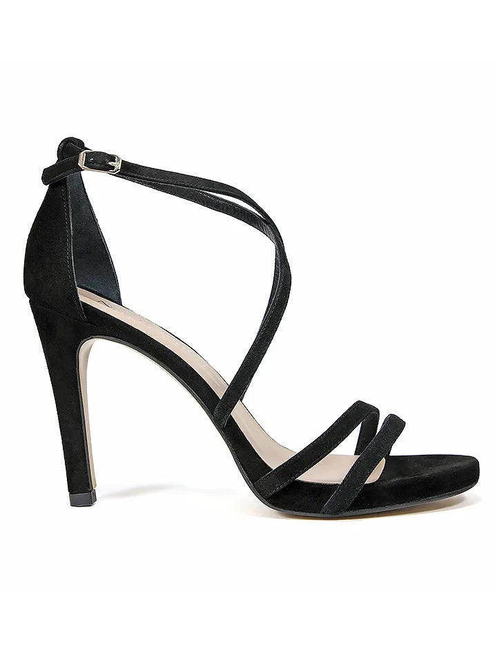 Sandalia cruzada chic negro