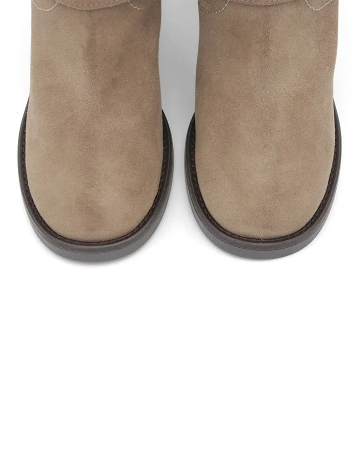 BOTA CON ESTILO TAUPE