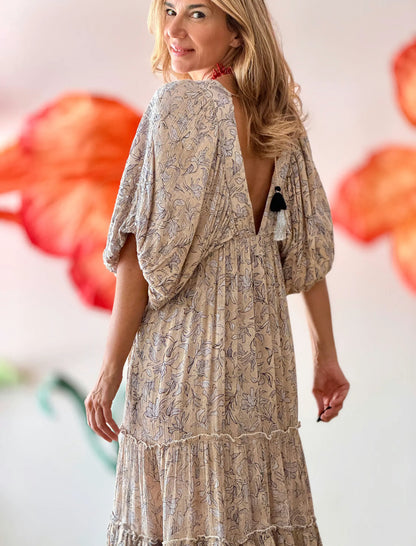 Vestido boho largo Bali