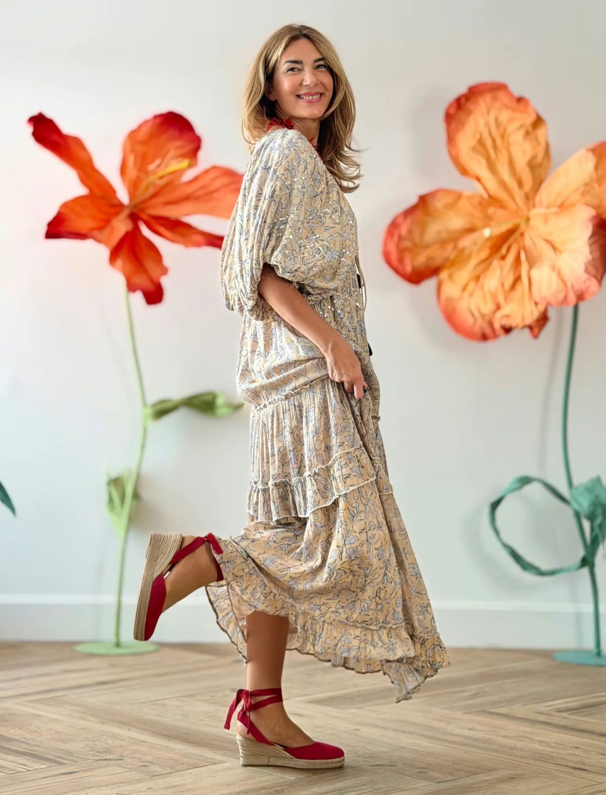 Vestido boho largo Bali