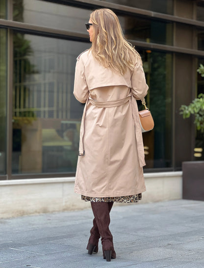 Trench gabardina fondo