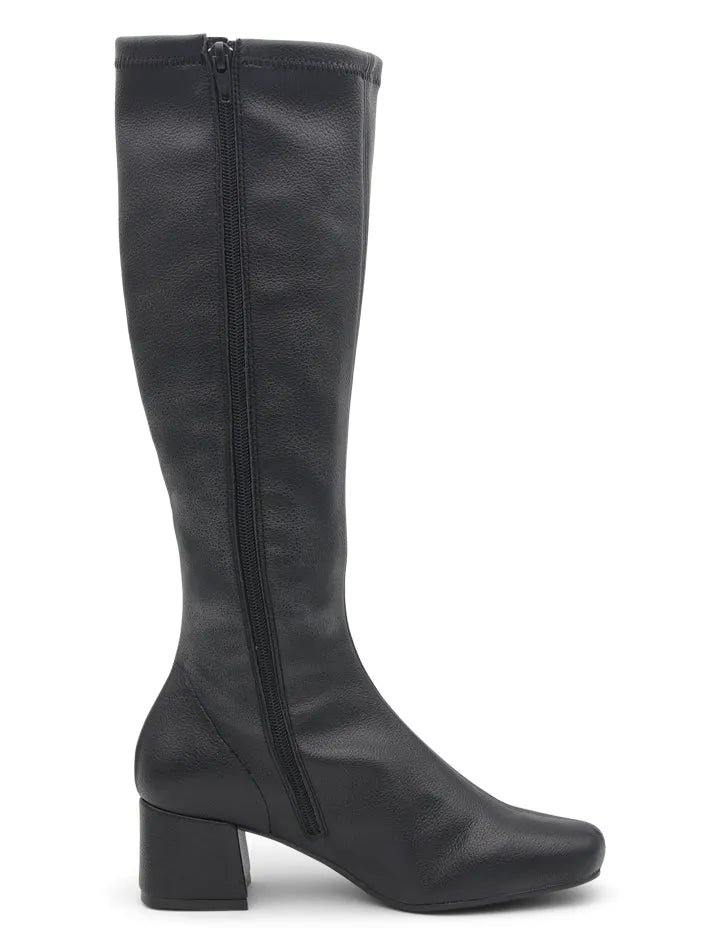 Bota Alicia Grabada Negra