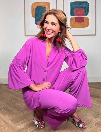 Pantalón cargo perfecto rosa