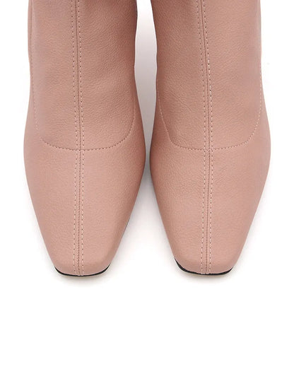 Botín Poppy Nude