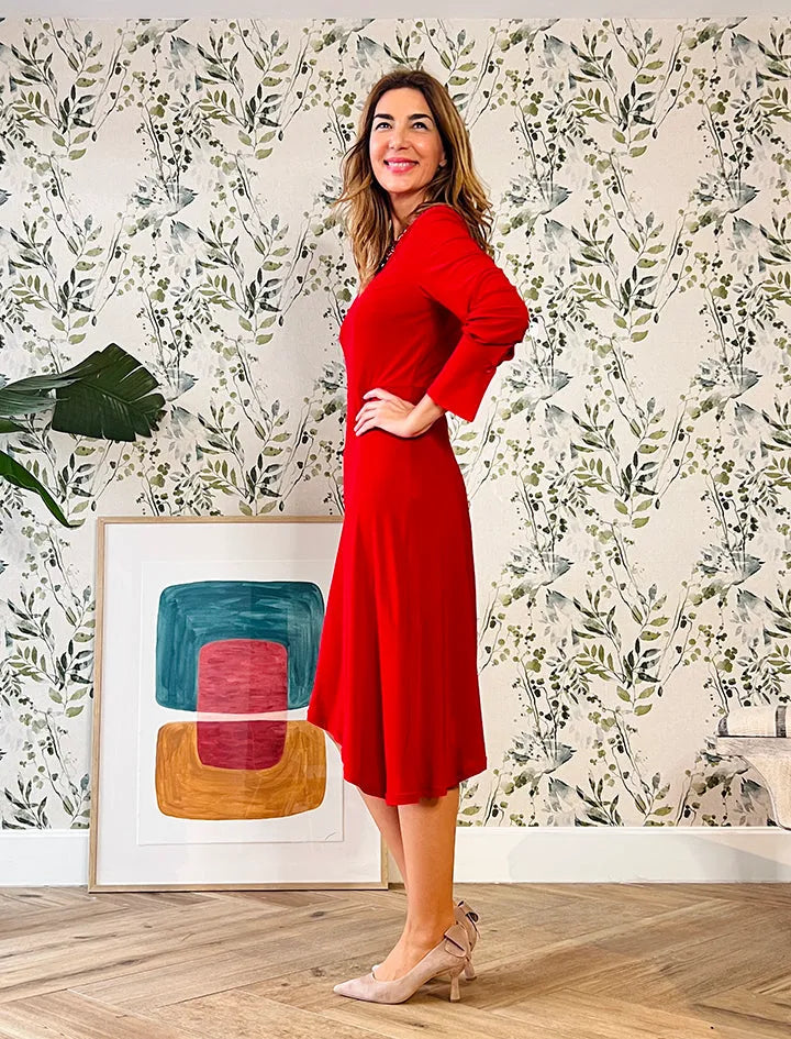 Vestido Rosso