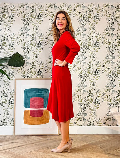 Vestido Rosso