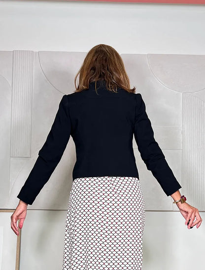 Chaqueta Valerie chic negro