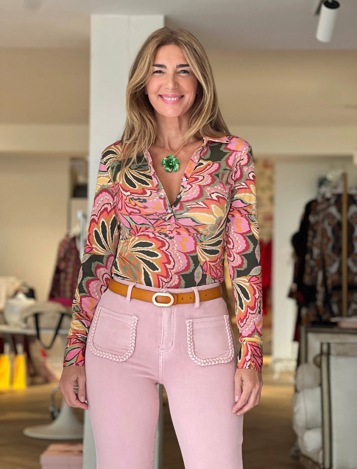 Camisa elástica Ariatna
