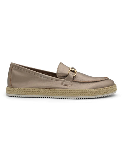 Mocasin soft metalizado