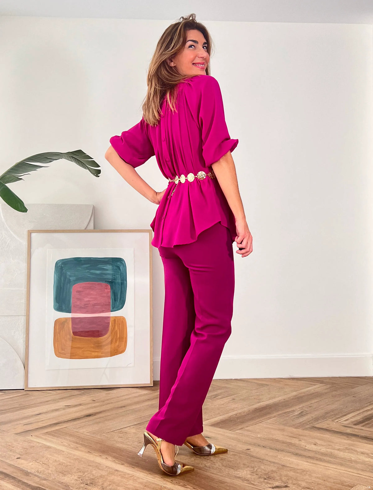 Camisa reversible Inés