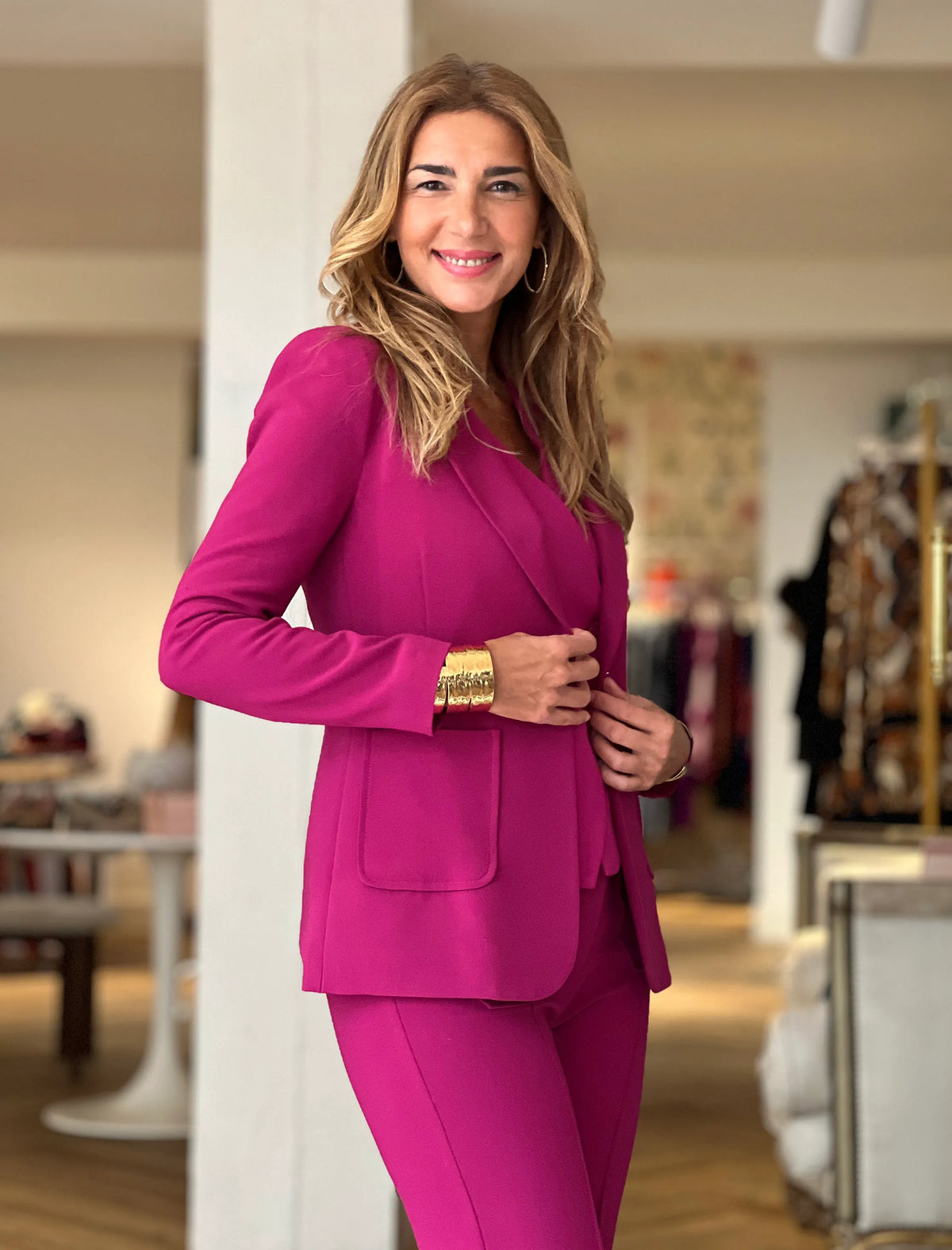 Chaqueta Buganvilla Blazer Slim