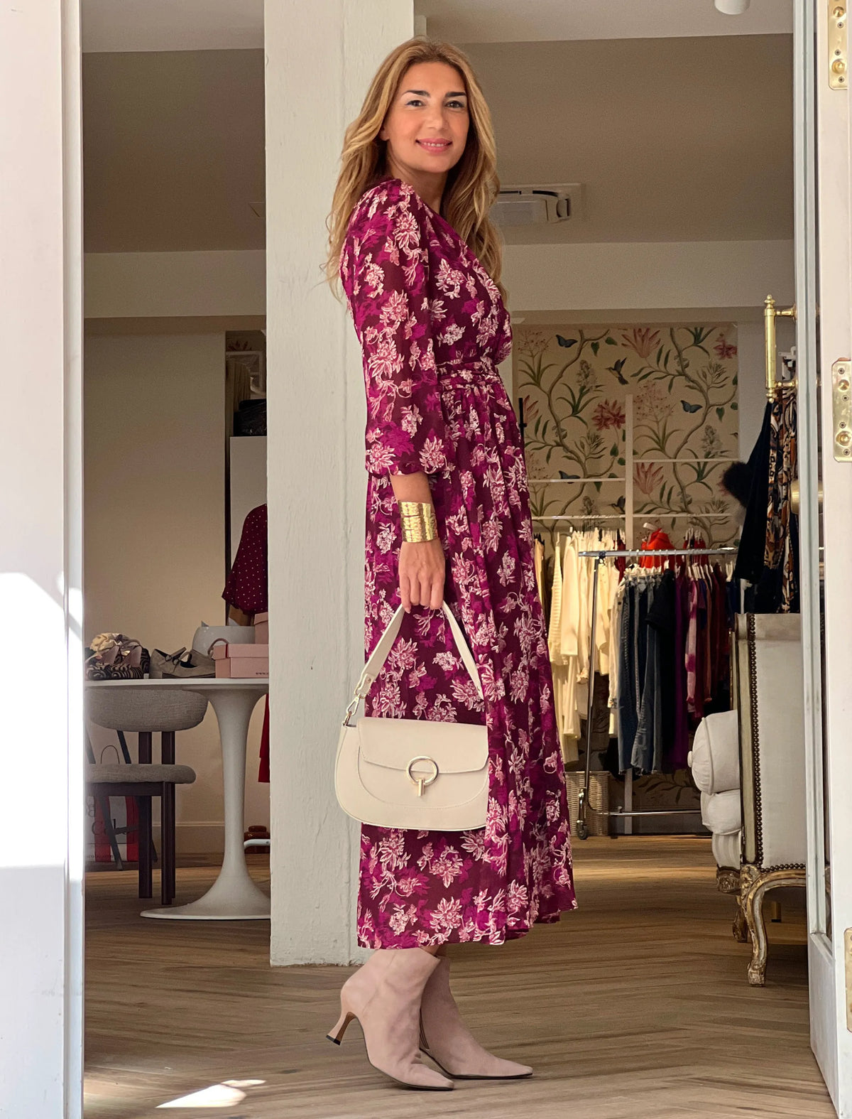 Vestido de flores fluido