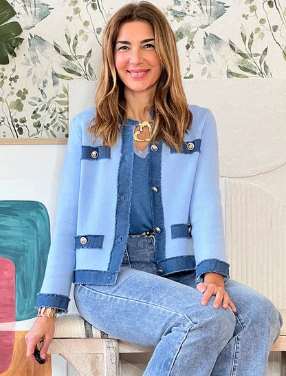 Chaqueta denim blue