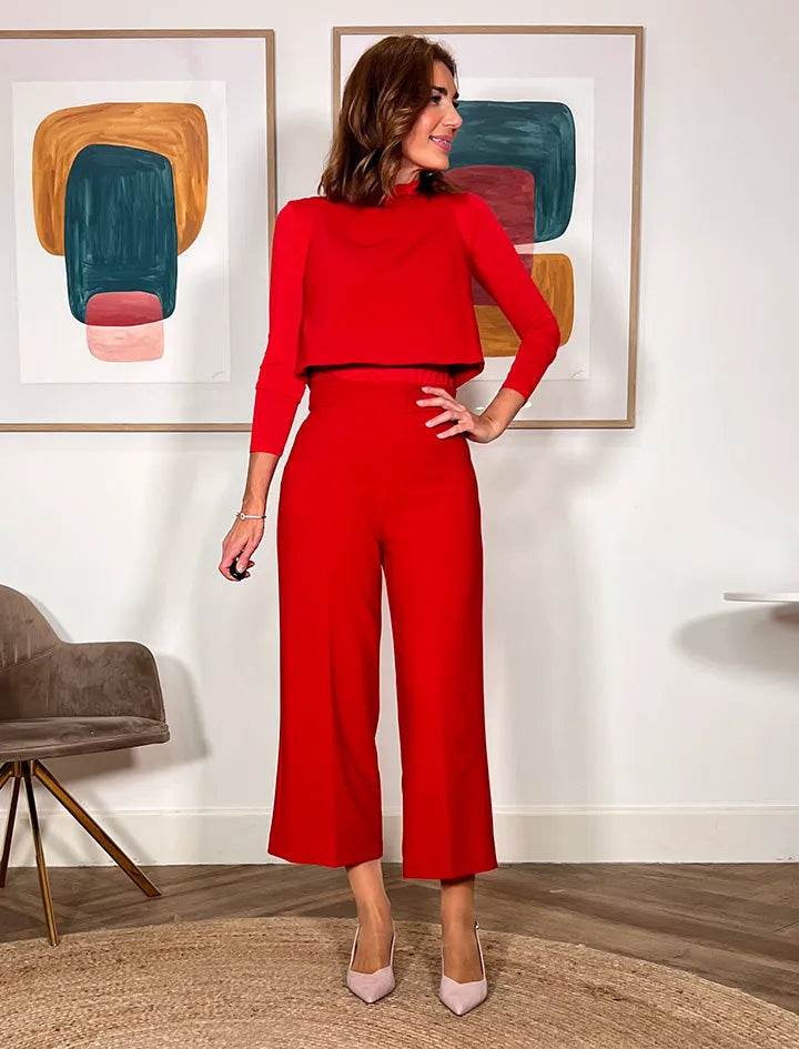 PANTALON IMPRESCINDIBLE ROJO