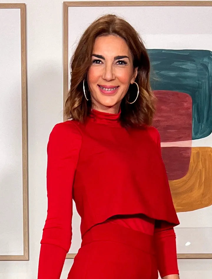 Top distinto rojo