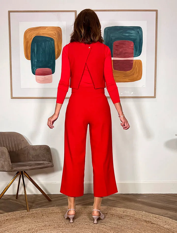 PANTALON IMPRESCINDIBLE ROJO