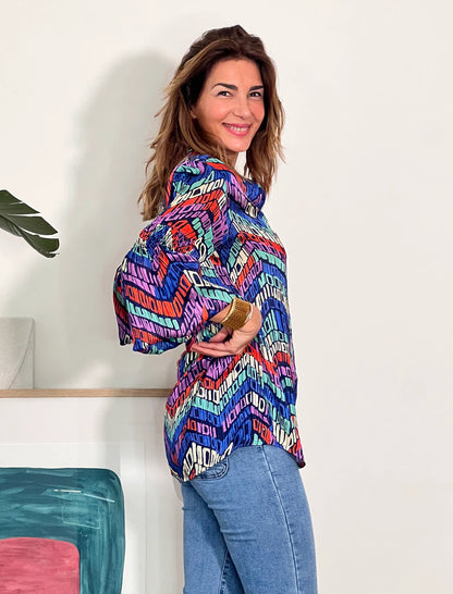 Camisa ideal fluida colours