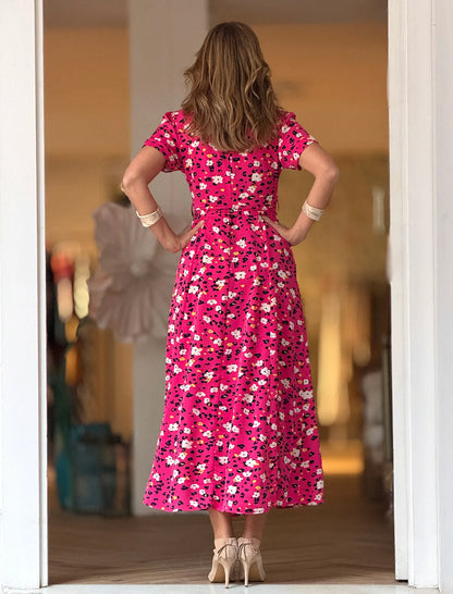 Vestido camisero flowers