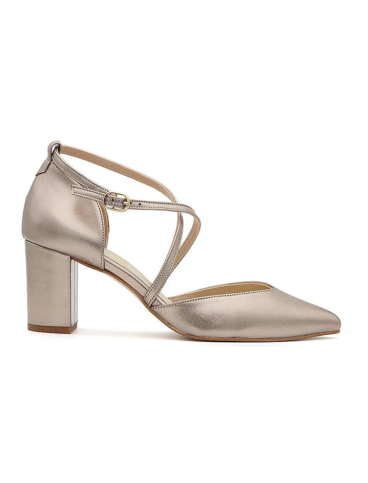 Sandalia Clara Bronce