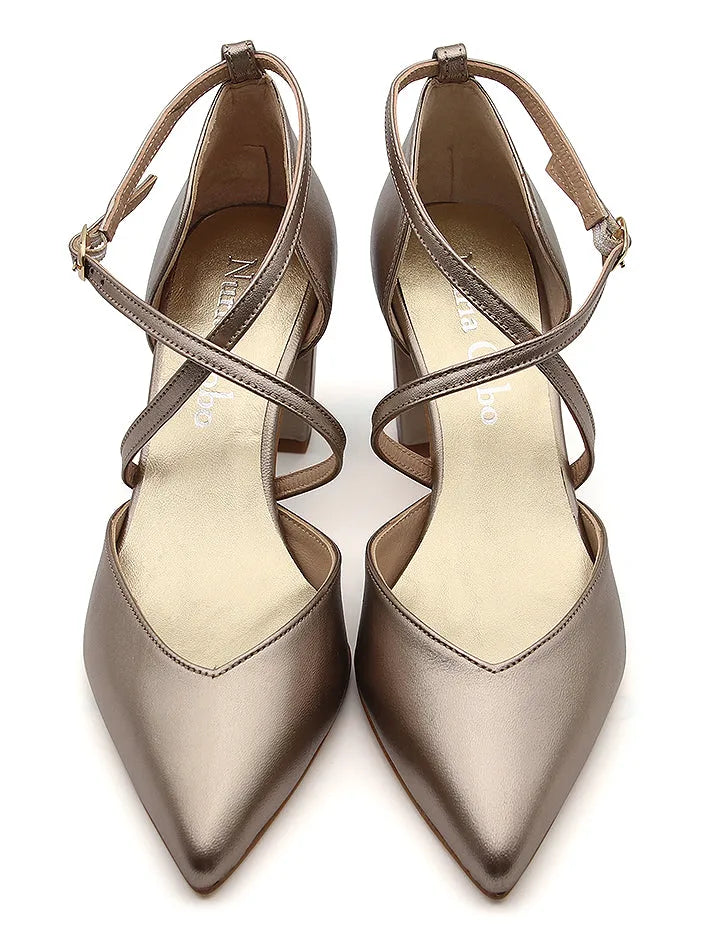 Sandalia Clara Bronce