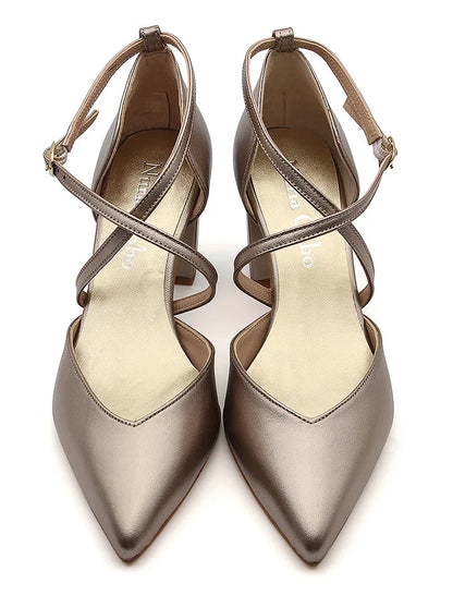 Sandalia Clara Bronce