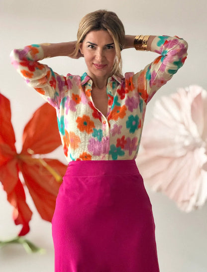 Camisa de margaritas ideales