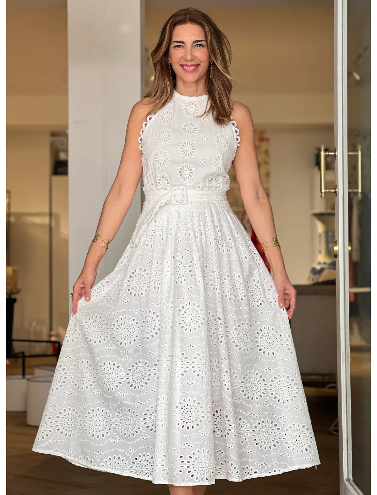 Vestido bordado ideal