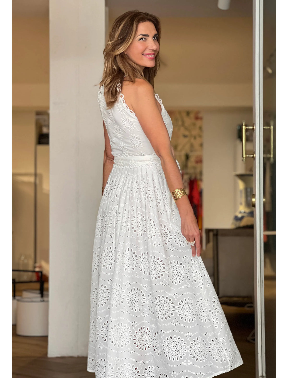 Vestido bordado ideal