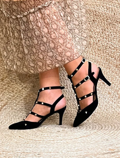 Sandalia charlotte negro